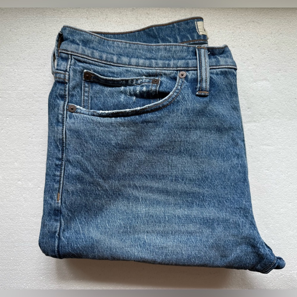 MADEWELL RELAXED TAPER JEANS MID BLUE 32X34 - Picture 11 of 13